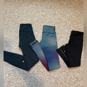 Lululemon Leggings Size 4 Bundle
